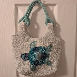Viral Turtle Beaded Bag (Handmade India/TJ Maxx)